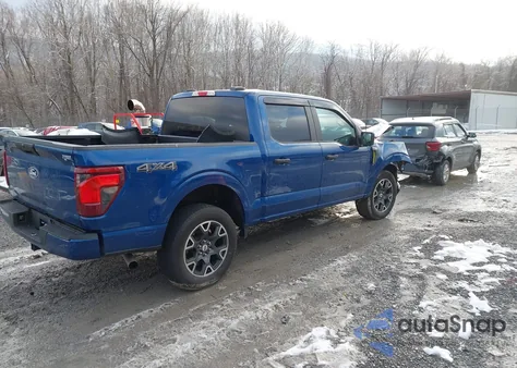 2024 Ford F-150 Stx from USA, damaged, VIN 1FTEW2LP4RKD23817